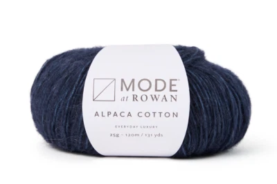 Mode at Rowan ::Alpaca Cotton #11:: alpaca cotton yarn Eclipse - Image 1 of 4