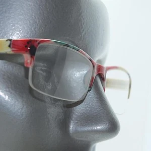 Beautiful Bouquet Floral Frame Reading Glasses +1.50 Lens Yellow Red Flowers - Picture 1 of 4