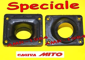 COLLETTORE ASPIRAZIONE CAGIVA MITO 125 speciale raccordato CARB Ø 34 35 36 37 39 - Imagen 1 de 10