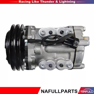 AC A/C Compressor For 1987-1991 Dodge Dakota For 1979-1984 Chrysler LeBaron - Image 1 of 4