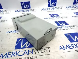 New Midwest U035F1 30 Amp 120/240 Volt Fusible 3R Service Disconnect Enclosure - Picture 1 of 12