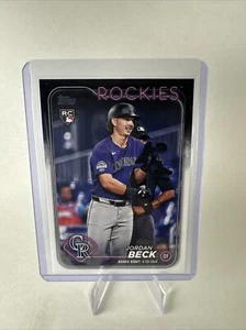 2024 Topps Update Series - Rookie Debut #US198 Jordan Beck (RC) - Picture 1 of 2