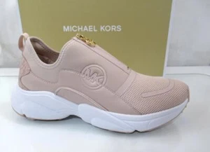 Michael Kors Sami Zip Trainer Sneaker Circular Air Mesh Ballet Light Pink Size 9 - Picture 1 of 7