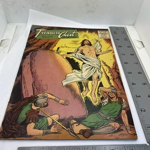 TREASURE CHEST VOL. 11 #15- March 22, 1956 Catholic Comic 32-1121I  - Picture 1 of 1