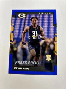 2017 Donruss #379 Kevin King Press Proof Blue - Picture 1 of 2