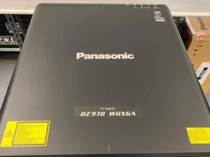 PANASONIC PT-RZ970B 10K DLP PROJECTOR 319 LIGHT TIME HRS! - Picture 1 of 19