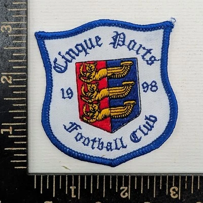Parche de club de fútbol (fútbol) Cinque Ports - emblema escudo 1998 Foto 1 de 2