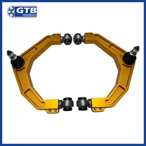 Brazos de control superiores de aluminio dorado para Dodge Ram 1500 2006-2022 4x4 elevación UCA de 2-4" - Imagen 1 de 11