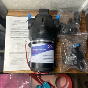 Water System Pump FL-701 2.9 GMP Automatic Water System Pump RV NEW OPEN BOX - Picture 1 of 9