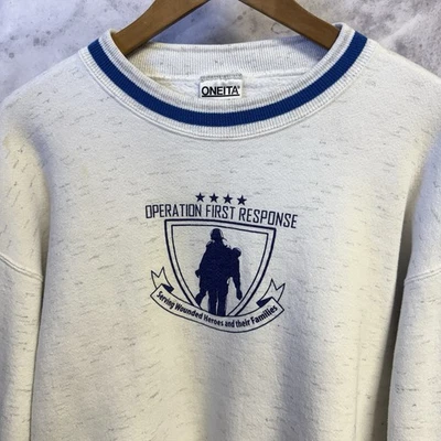 Sudadera De Colección Años 90 Operación Primera Respuesta Para Hombre Grande EE. UU. Foto 1 de 4