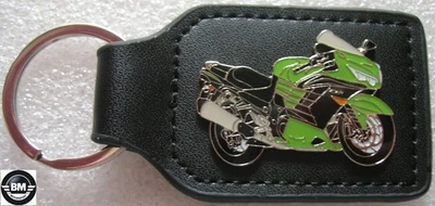 Schlüsselanhänger Kawasaki ZZR 1400 / ZZR1400 grün green Motorrad Moto Art. 1250 - Bild 1 von 4