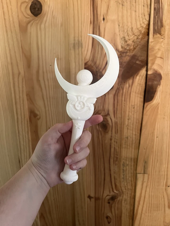 Réplica de cosplay Sailor Moon Moon Stick - Imagem 1 de 4