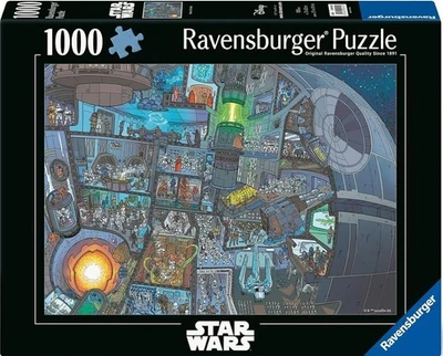 NUEVO Rompecabezas Ravensburger 1000 Piezas Star Wars ¿Dónde está Wookiee? Foto 1 de 2