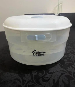 Tommee Tippee Microwave Steam Steriliser for 4 Baby Bottles BPA-Free - Picture 1 of 1