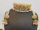 Indian High Quality New Style Hyderabadi Jadau Choker Fashion Jewelry Set DK 886
