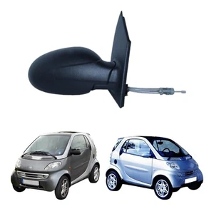 Specchio Retrovisore Destro DX per SMART Fortwo 450 1998-2006 Manuale (NERO) - Foto 1 di 4