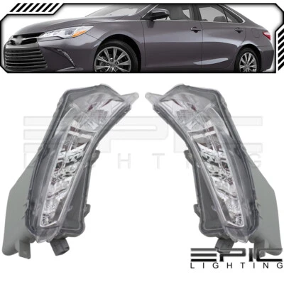 Pair LH RH Halogen Corner Lights fits TOYOTA 15-17 CAMRY XLE XSE - Image 1 of 2