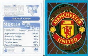 Merlin - Premier League 99 - Choose from drop down list ( 2 - 333) (T9)