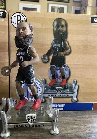 James Harden Brooklyn Nets 75th Anniversary Bobblehead Cover