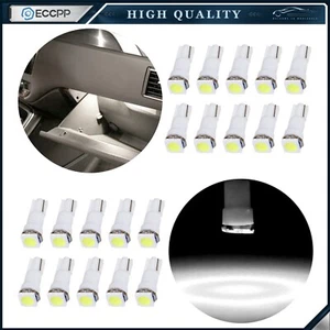 20x T5 1SMD Instrument Cluster Panel Gauge Dash LED bulbs light White For Ford - Picture 1 of 6