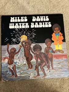 MILES DAVIS - Water Babies VINYL LP 1976 VG+/VG+ - Picture 1 of 5