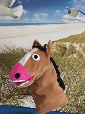 Handpuppe Pferd von IKEA ca. 23 cm groß - Bild 1 von 4