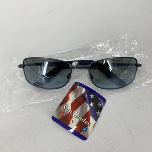 SunShades USA Kids Sunglasses UV Protection Dark Metal Frame Black Lens (15) - Picture 1 of 7