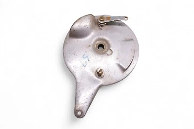 TRIUMPH Front Brake Plate 1/2 Width WM2-19 Hub PreUnit Large Pie Crust #1 *RVG2 - Image 1 of 4