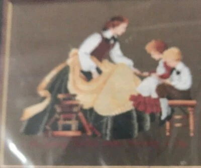 The Teacher tutor Butternut Road Cross stitch pattern 1992 books teaching - Image 1 of 4