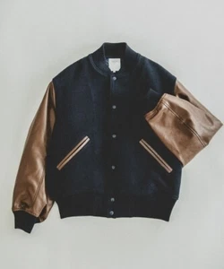(ASK availability first)BEAMS Loose Stadium Jacket new - Picture 1 of 10