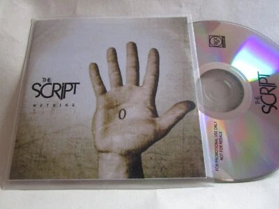 The Script – Nothing RCA Label Group 2010 UK Promo CD Single - Image 1 of 3