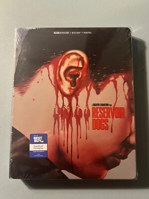 Reservoir Dogs 4K Bluray Steelbook Best Buy Chipped Corner Plastic Foto 1 de 4