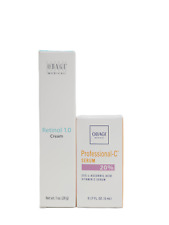 OBAGI Retinol 1.0 Cream (1 oz.) & Professional-C Serum 20% (0.17 oz) SET