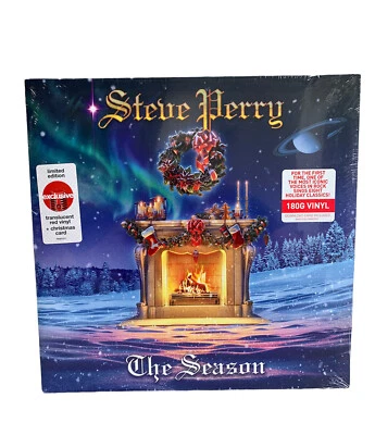 Steve Perry The Season Vinyl LP Limited Edition Red Vinyl w Christmas Card New Foto 1 de 3