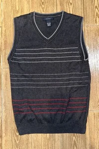 Nautica Sweater Vest Boys M(10-12) Gray Brand New! - Picture 1 of 5