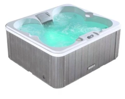 VALUE 4 SEAT LUXURY HOT TUB SPA AMERICAN BALBOA 13AMP PLUG SPA LIGHT AIR BNB - Image 1 of 4