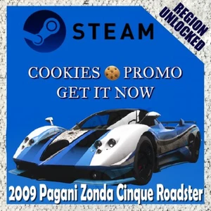 2009 Pagani Zonda Cinque Roadster FORZA 5 GAME DLC INSTANT DELIVERY STEAM ONLY - Picture 1 of 2