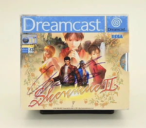 Shenmue 2 II PAL Dreamcast Complet, CIB W/ Manual & Sleeve SIGNÉ - Imagen 1 de 11