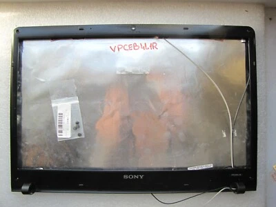 Sony Vaio VPCEB4L1R (PCG-71211V) Carcasa Parte Superior (Tapa Trasera + Bisel Pantalla) Foto 1 de 2