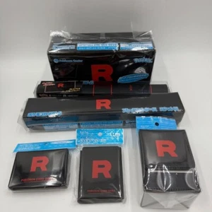 Pokemon Card Team Rocket playmat case Damage Counter Peripheral Goods 6 set - Picture 1 of 8