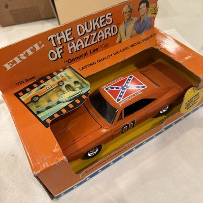Coche ERTL LOS DUQUES DE HAZZARD “General Lee” escala 1/25 #1791 Foto 1 de 4