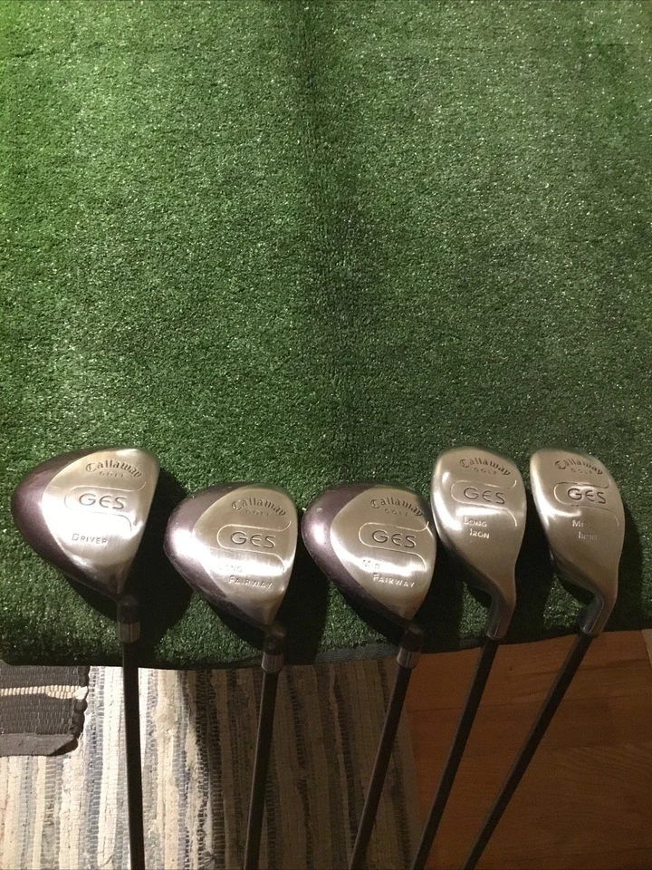 Callaway Ladies GES Set (Driver, Long FW, Mid FW, Long & Mid Irons) Graphite - Image 1 of 4