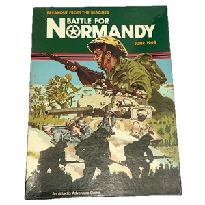 Attactix 1982 - Breakout from the Beaches - June 1944 Battle for Normandy (rare) - Picture 1 of 24