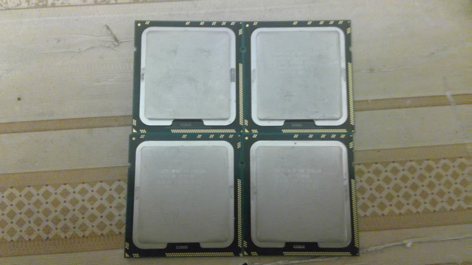 lot of 4 Intel Xeon E5620 SLBV4 Quad Core Processors - Изображение 1 из 1