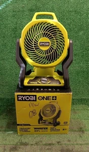 RYOBI 18V ONE+ 7-1/2" Hybrid WHISPER SERIES Fan Cordless - Tool Only PCL811B NEW - Picture 1 of 10
