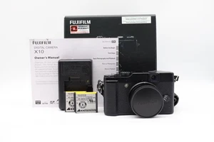 Fujifilm X Series X10 12.0MP Digital Camera Black - Excellent Condition! - Picture 1 of 10