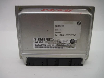 ORDENADOR ECM ECU BMW X5 2001 01 2002 02 3.0L 12147511570 772438 Foto 1 de 4