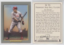 2005 Topps Turkey Red Jim Thome #70 HOF