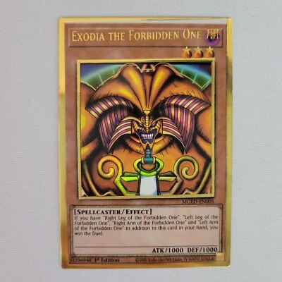 Yu-Gi-Oh! Exodia The Forbidden One - Shift Misprint MGED-EN005 - Image 1 of 4
