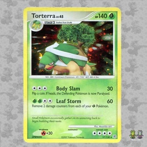 Torterra Lv. 45 17/130 - Diamond & Pearl Terra Firma Deck Pokemon Card TCG - GD - Picture 1 of 4